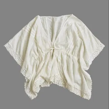 nest Robe 네스트로브 레이스 볼레로 블라우스 화이트