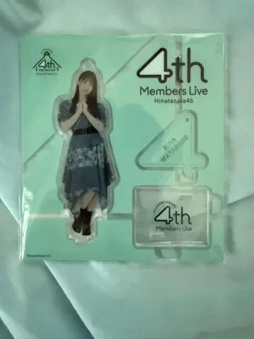 히나타자카46 와타나베 리나 아크릴 스탠드 4기 라이브
