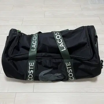 라코스테 테니스 라켓 백 블랙 x 그린