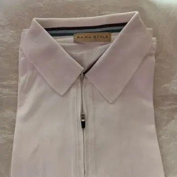 RAIKA STYLE 라이카 반팔 피케 셔츠 사이즈 M 화이트