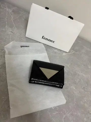 fennec 블랙 3단 폴더형 지갑