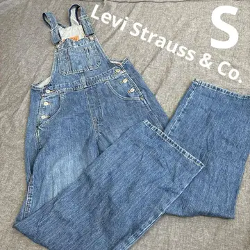 Levi Strauss & Co. 데님 오버롤 S