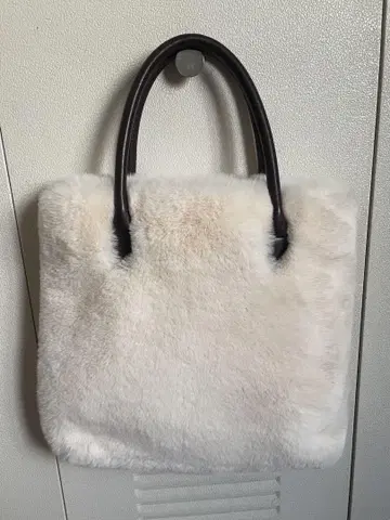 [새상품] 퍼 토트백
