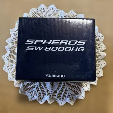 거의 미사용 SHIMANO SPHEROS SW 8000HG 스피닝 릴