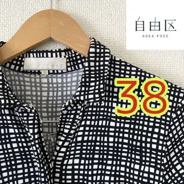 [자유구] 사이즈 38 손세탁 가능 반팔 원피스