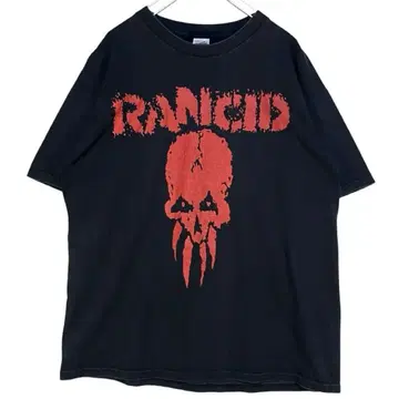 RANCID 98년 투어 티셔츠 블랙 XL USA제 밴딩 티셔츠