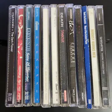 CD 하드 록 헤비 메탈 프로그레시브 록 12장 묶음 판매 서양 POP