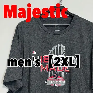 F316 [ Majestic ] 반팔 프린트 티셔츠 [ 2XL ]