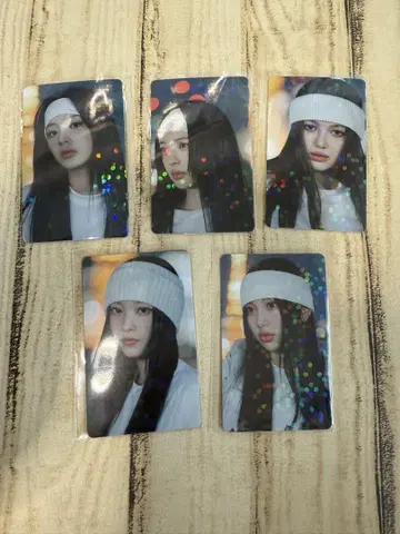 newjeans supernatural 2주년 기념 혜택 트레이딩 카드