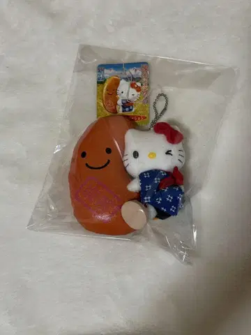 지역 특산품 키티 니가타 헬로키티 봉제 인형 키링