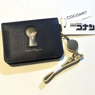 명탐정 코난 오픈 패스 케이스 열쇠 구멍 에도가와 코난 Cocoart