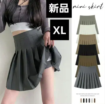 miniministore 박스 플리츠 스커트 이너 팬츠 포함