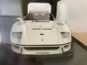GT 스피릿 Liberty Walk F40 화이트 1/18