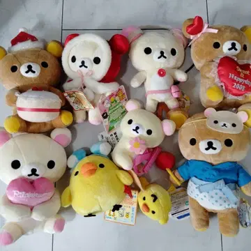 리락쿠마 코리락쿠마 봉제 인형 묶음 판매