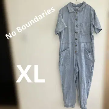No Boundaries 라이트 블루 올인원 [XL/XG] 반팔