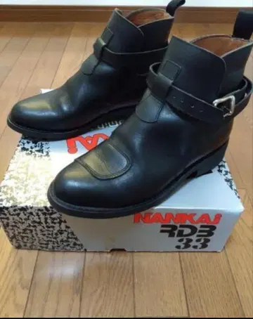NANKAI RD3 블랙 로드 부츠