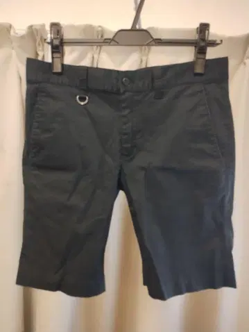 uniform experiment SLIM SHORTS 블랙 숏 팬츠