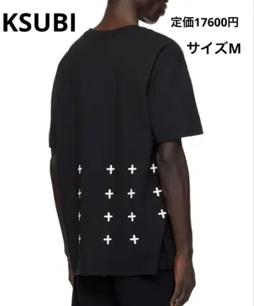 KSUBI 빅 티셔츠 사이즈 M 블랙 레어