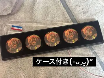 귀멸의 칼날 무한성 편 키 비주얼 캔뱃지 아카자