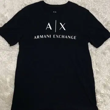Armani Exchange 블랙 M 슬림 티셔츠