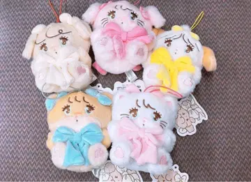 mikko characters 껴안는 리본 마스코트 5종 세트