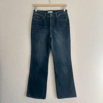 새상품급 엘앤뷰티풀 플레어 데님 팬츠 청바지 G빵 워시