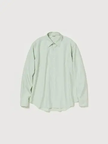 오라리 25 aw WASHED FINX TWILL SHIRT 사이즈 3