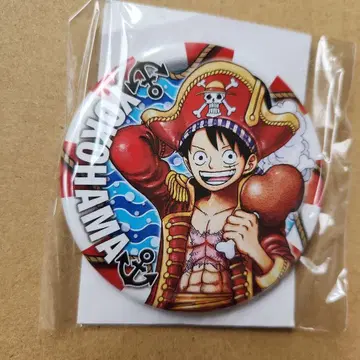 Hello, ONE PIECE 요코하마 한정판 루피 캔뱃지 원피스