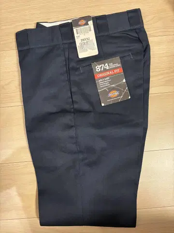 Dickies 874 DN 다크 네이비 28 X 32 택 포함 새상품!