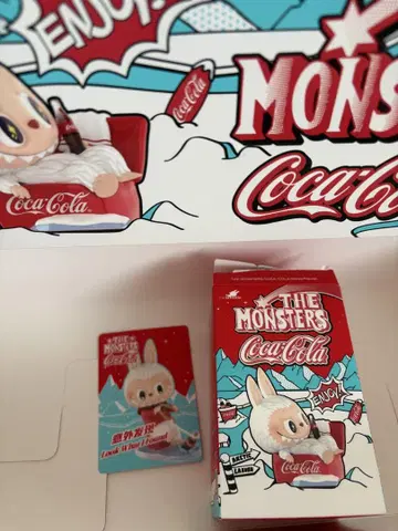THE MONSTERS 코카콜라 시리즈 POP MART 러브부