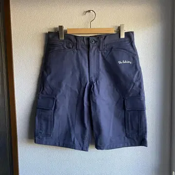 미사용 새상품 Subciety 네이비 숏팬츠