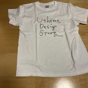 UtTheme Design Store 티셔츠 S 사이즈 화이트