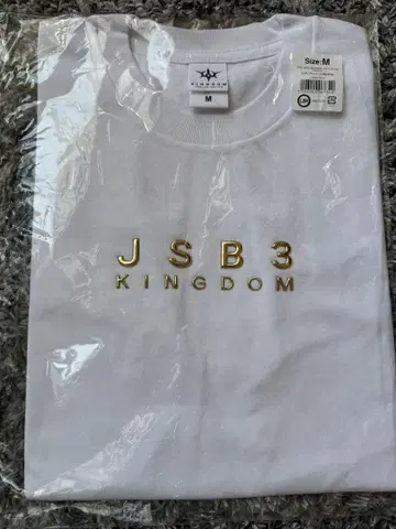 JSB3 KINGDOM 화이트 티셔츠 M 사이즈
