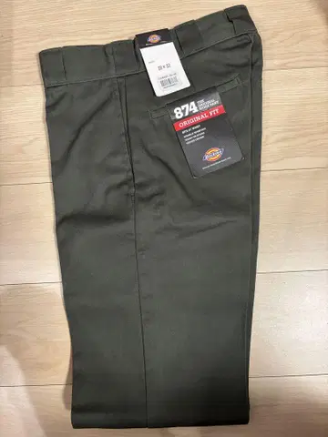Dickies874 OG 올리브 그린 28 x 32 택 포함 새상품!