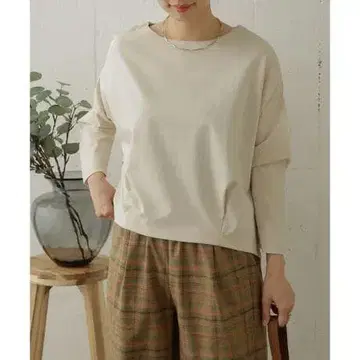어반 리서치 도어스 코튼 턱 풀오버