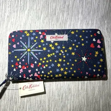 CathKidston 캐스키드슨 장지갑 미드나잇 스타 네이비