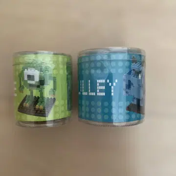 미개봉 nanoblock 마이크 & 샐리 2개 세트