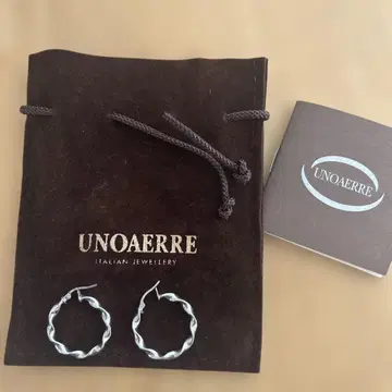 UNOAERRE 후프 귀걸이