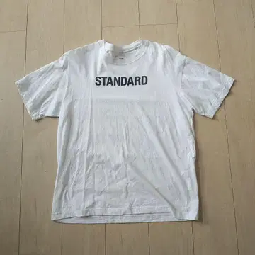 THE NORTH FACE 화이트 티셔츠 L 'STANDARD'