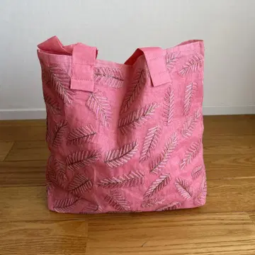Khadi and Co 코튼 오간자 토트백
