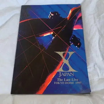 X JAPAN The Last Live 투어 팸플릿 투어 백