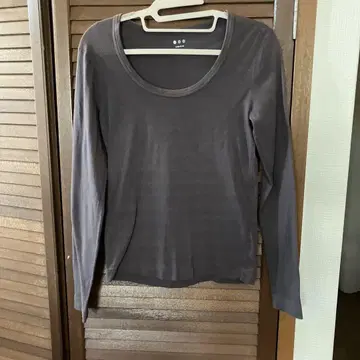 쓰리닷츠 다크 그레이 긴팔 셔츠 미국 생산