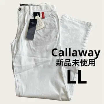 새상품 캘러웨이 여름용 팬츠 화이트 LL