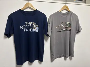 노스페이스 티셔츠 2장 세트