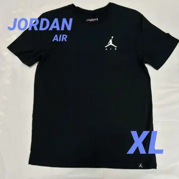 Jordan 티셔츠 점프맨 로고 자수 블랙 XL