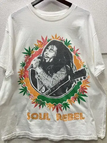 밥 말리 SOUL REBEL 티셔츠 페이드