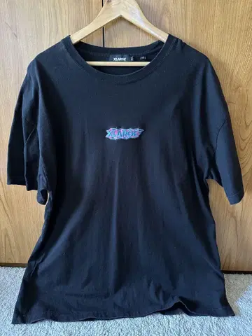 XLARGE 블랙 티셔츠 XL