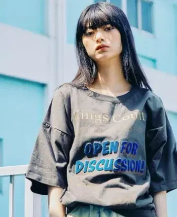 니코앤드 MODE NORM CORE 터프트X 프린트 크루 티셔츠