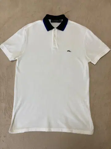 Ralph Lauren 피케 셔츠 XS 화이트/네이비