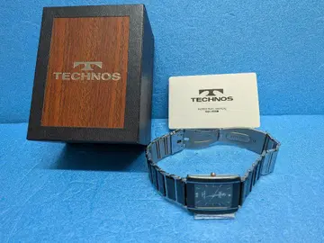 TECHNOS 남성용 손목시계 새상품 배터리/설명서/오리지널 박스 포함
